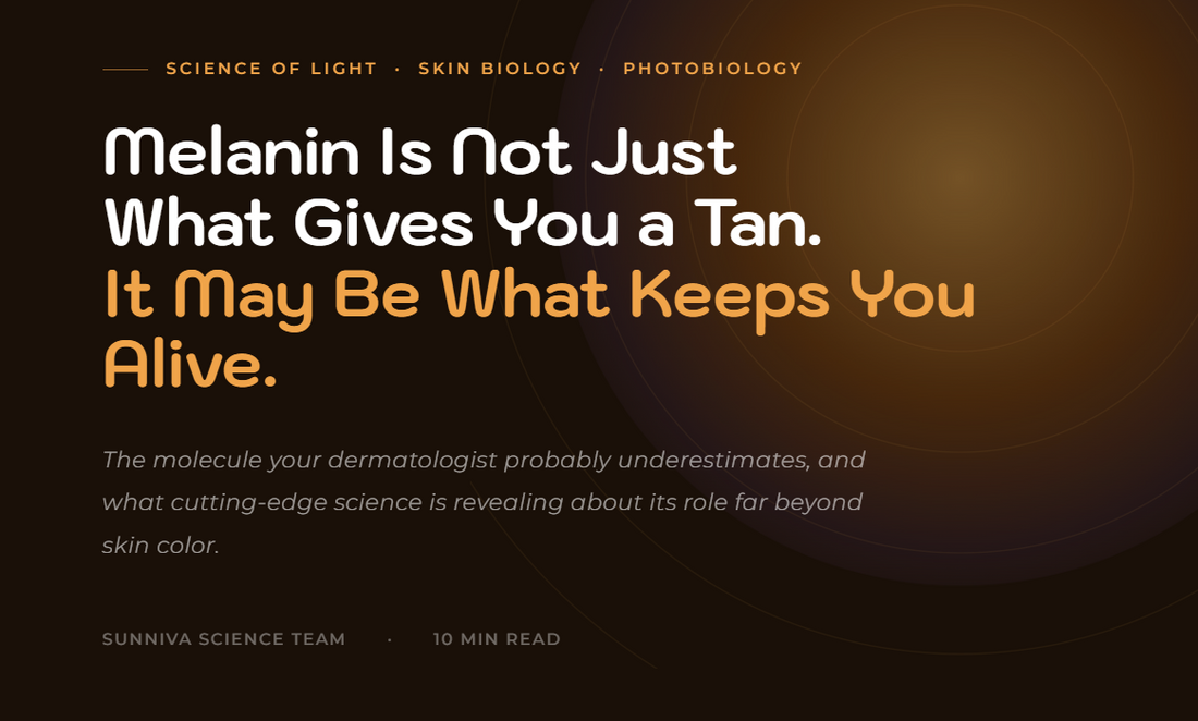 Melanin Is Not Just What Gives You a Tan. It May Be What Keeps You Alive.
